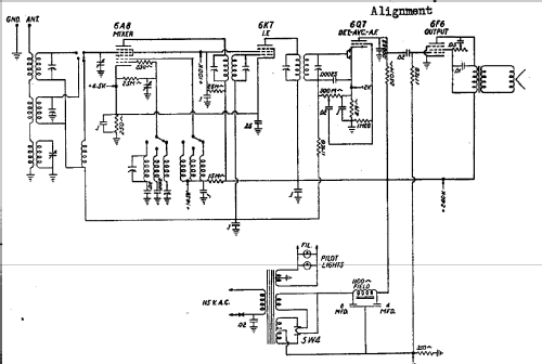 A-9857E Ch= A-1; Allied Radio Corp. (ID = 270315) Radio