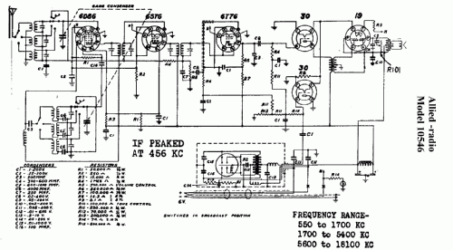 B 10546 ; Allied Radio Corp. (ID = 277617) Radio