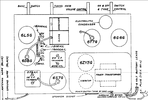 B 10786 ; Allied Radio Corp. (ID = 275414) Radio