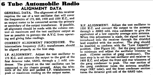 B-10791 ; Allied Radio Corp. (ID = 274486) Car Radio