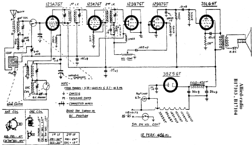 B 17103 ; Allied Radio Corp. (ID = 276304) Radio