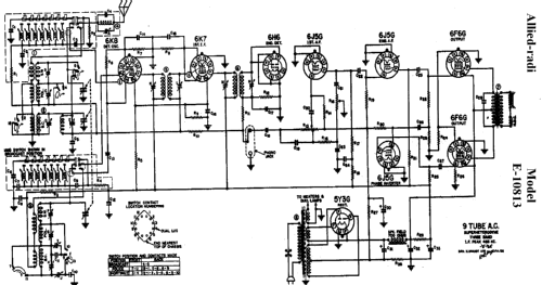 E-10813 ; Allied Radio Corp. (ID = 281497) Radio