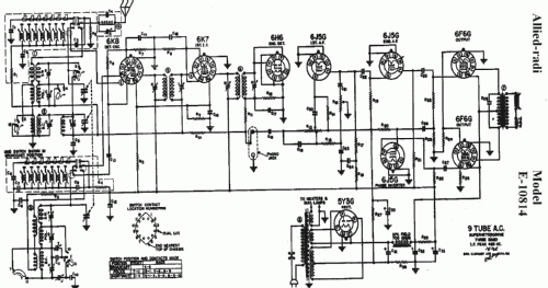 E-10814 ; Allied Radio Corp. (ID = 281498) Radio