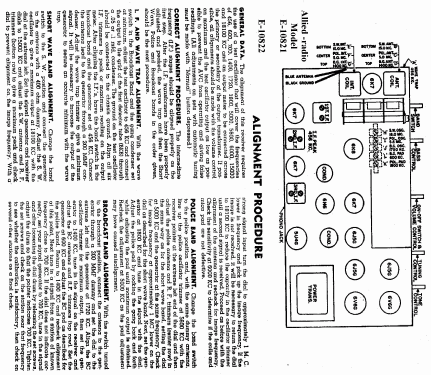 E-10821 ; Allied Radio Corp. (ID = 281506) Radio