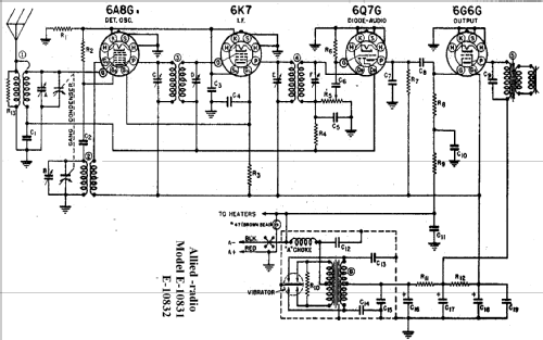 E-10831 ; Allied Radio Corp. (ID = 281515) Radio