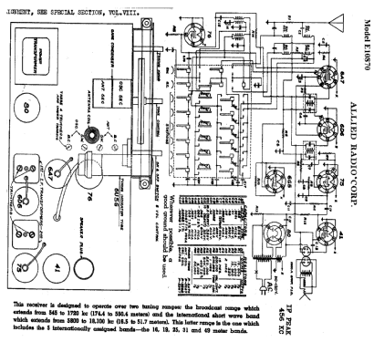 E 10870 ; Allied Radio Corp. (ID = 283091) Radio