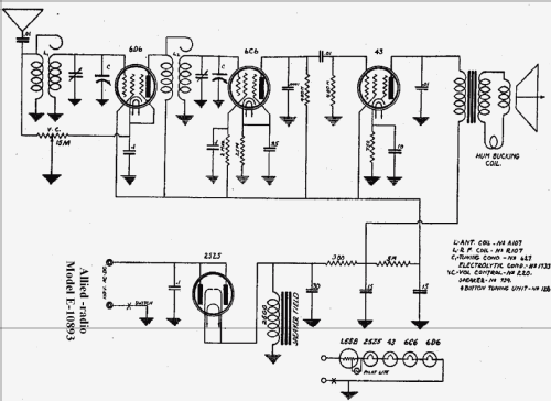 E-10893 ; Allied Radio Corp. (ID = 281520) Radio