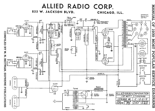 E-12215 ; Allied Radio Corp. (ID = 53980) Ampl/Mixer