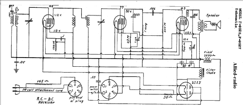 F-9525 ; Allied Radio Corp. (ID = 282966) Radio