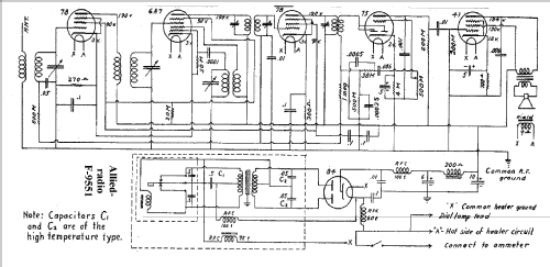 F-9541 ; Allied Radio Corp. (ID = 282969) Car Radio