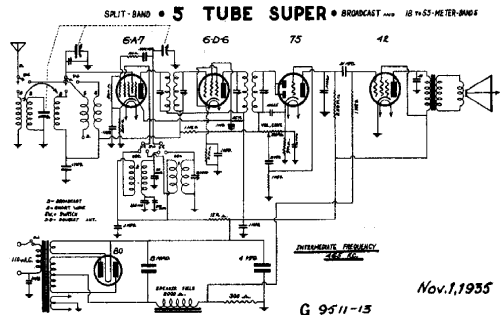 G-9511-13 ; Allied Radio Corp. (ID = 263091) Radio