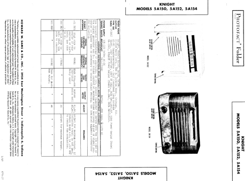 Knight 5A150 ; Allied Radio Corp. (ID = 597642) Radio