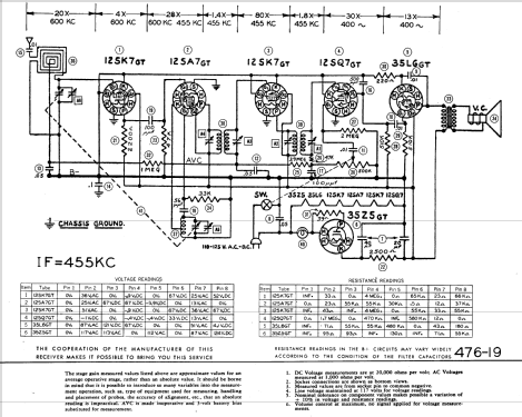 Knight 6A-195; Allied Radio Corp. (ID = 826575) Radio