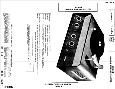 Knight 93SZ506 ; Allied Radio Corp. (ID = 562953) R-Player