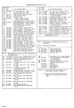 Knight 96-485; Allied Radio Corp. (ID = 3100523) R-Player