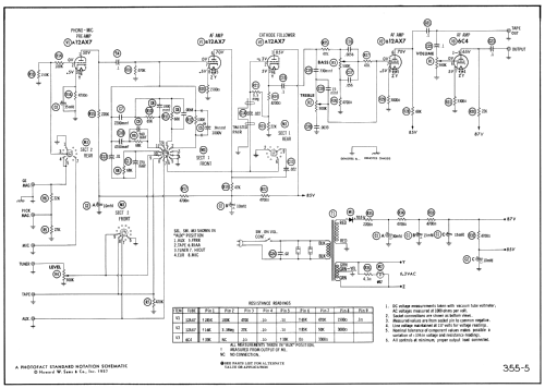 Knight Equalizer Preamplifier 94SX706 Ampl/Mixer Allied Radio Corp ...