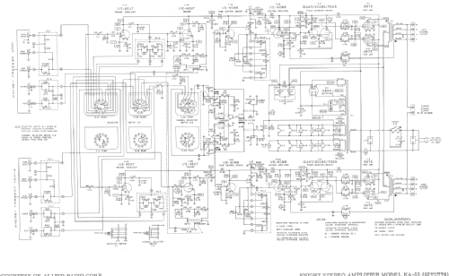 Knight KA-55; Allied Radio Corp. (ID = 3034463) Ampl/Mixer