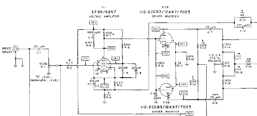 Knight 60 Watt Stereo Basic Amplifier KB-85; Allied Radio Corp. (ID = 2422180) Ampl/Mixer