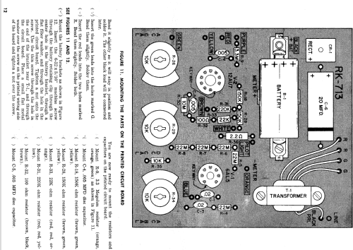 Knight-Kit Electronic VTVM 83Y125; Allied Radio Corp. (ID = 1200605) Ausrüstung