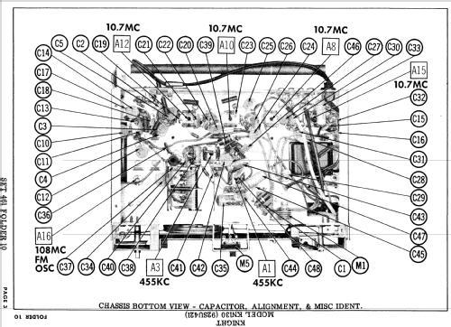 Knight Stereophonic 'Bantam' Tuner KN130 92SU421; Allied Radio Corp. (ID = 612739) Radio