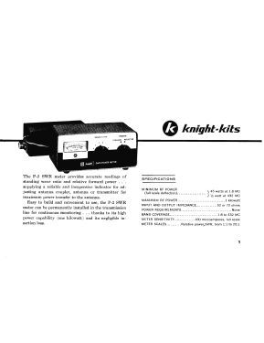 Knight P-2; Allied Radio Corp. (ID = 2954264) Amateur-D