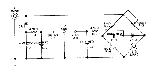 RF Z-bridge ; Allied Radio Corp. (ID = 1592289) Equipment