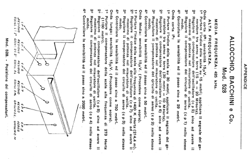 528G; Allocchio Bacchini (ID = 434406) Radio