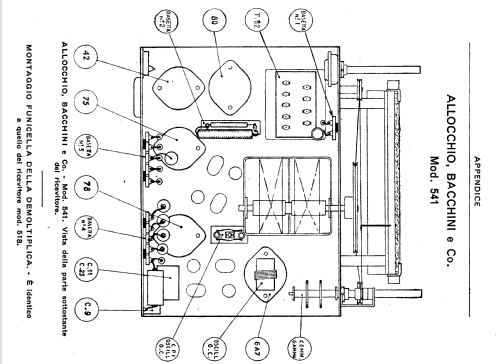 541R ; Allocchio Bacchini (ID = 434440) Radio