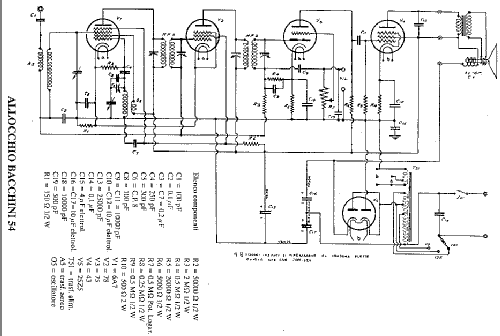54CA/G; Allocchio Bacchini (ID = 939464) Radio