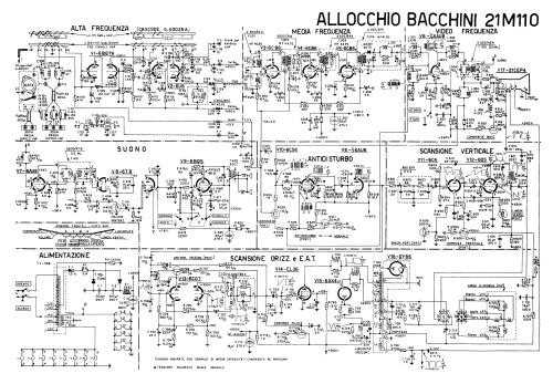 Televisore 21M110; Allocchio Bacchini (ID = 2893284) Television