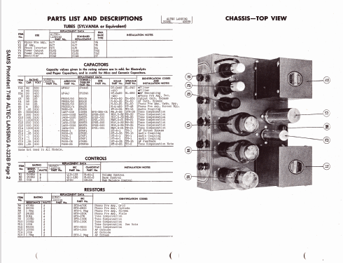 A-323B ; Altec Lansing Corp.; (ID = 1328324) Ampl/Mixer
