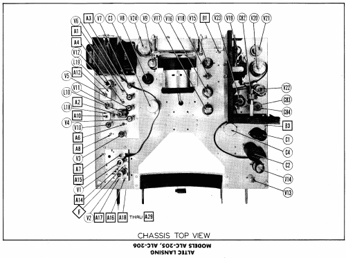 ALC-205 ; Altec Lansing Corp.; (ID = 426032) Televisore