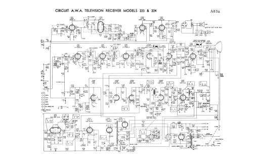 Radiola Deep Image 224; Amalgamated Wireless (ID = 3010158) Television