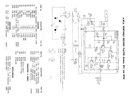 Radiola B93; Amalgamated Wireless (ID = 1940426) Reg-Riprod