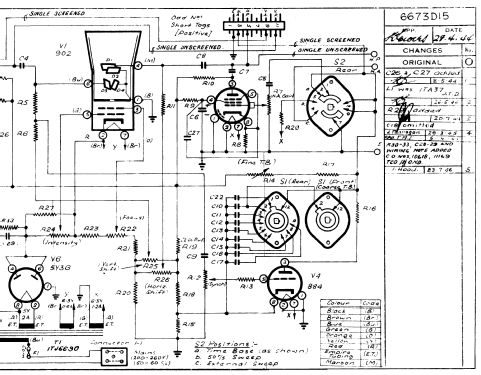 Cathode Ray Oscillograph 4R6673; Amalgamated Wireless (ID = 2252728) Equipment