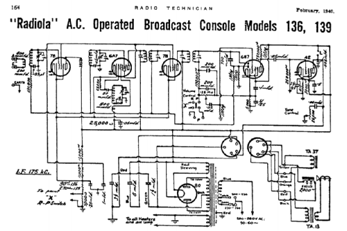 Radiola 139; Amalgamated Wireless (ID = 2009539) Radio