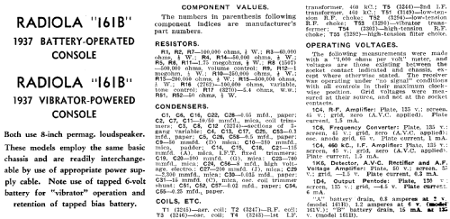 Radiola 161B; Amalgamated Wireless (ID = 1943214) Radio