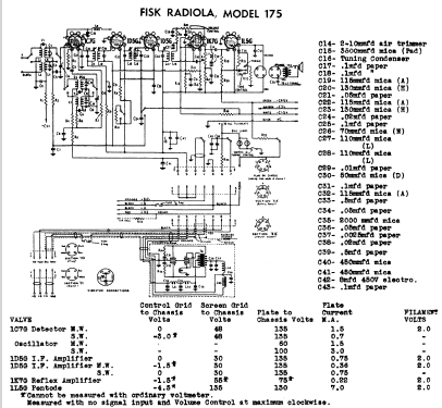 Radiola 175B; Amalgamated Wireless (ID = 765566) Radio