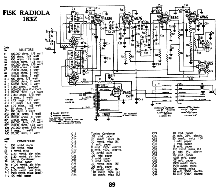 Radiola 183Z; Amalgamated Wireless (ID = 765219) Radio