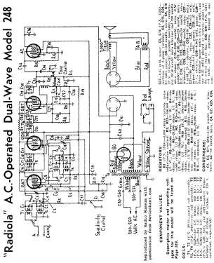 Radiola 248; Amalgamated Wireless (ID = 2959254) Radio