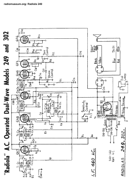 Radiola 249; Amalgamated Wireless (ID = 2958663) Radio