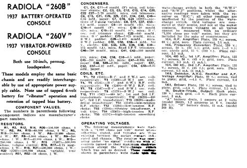 Radiola 260B; Amalgamated Wireless (ID = 1943251) Radio