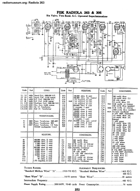 Radiola 263; Amalgamated Wireless (ID = 2962939) Radio