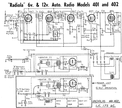 Radiola 401; Amalgamated Wireless (ID = 1943256) Car Radio