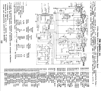 Radiola 51G; Amalgamated Wireless (ID = 718850) Radio