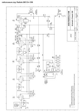 Radiola 55E Ch=C89; Amalgamated Wireless (ID = 2955904) Radio