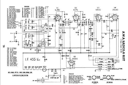 Radiola 613T; Amalgamated Wireless (ID = 789925) Radio