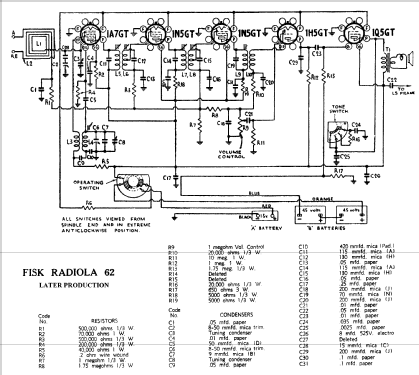 Radiola 62; Amalgamated Wireless (ID = 765541) Radio