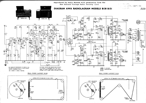 Radiola B130; Amalgamated Wireless (ID = 3034637) Radio