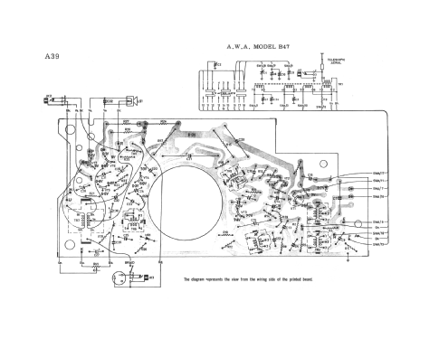 Radiola B47; Amalgamated Wireless (ID = 2057192) Radio